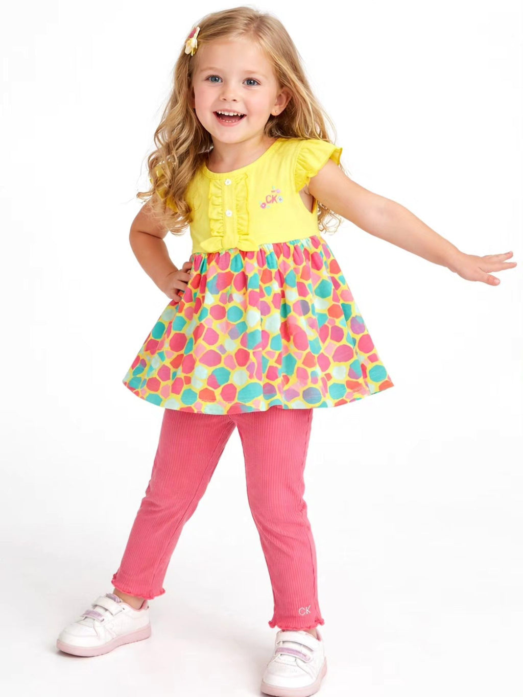 Premium 2-Piece Leggings Set for Kids | Comfortable Terno for Girls & Boys (12M-5Y)