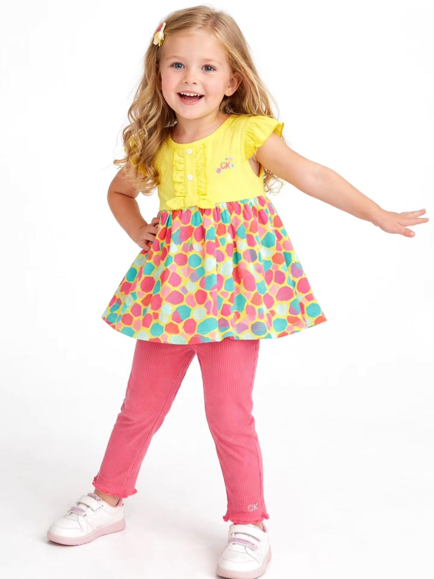 Premium 2-Piece Leggings Set for Kids | Comfortable Terno for Girls & Boys (12M-5Y)